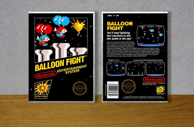 Balloon Fight, Case Color: CLEAR (Transparent)