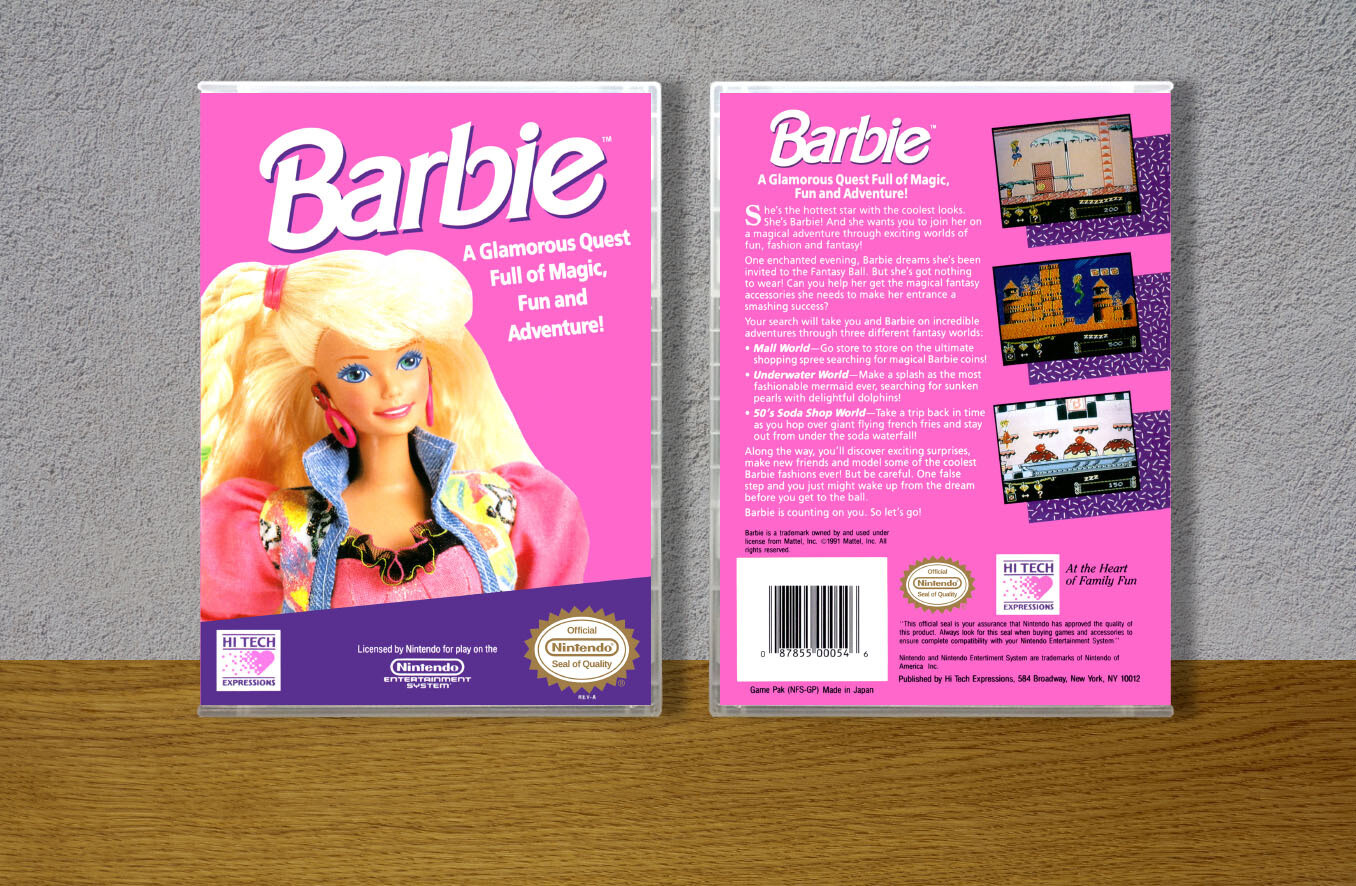 Barbie, Case Color: CLEAR (Transparent)