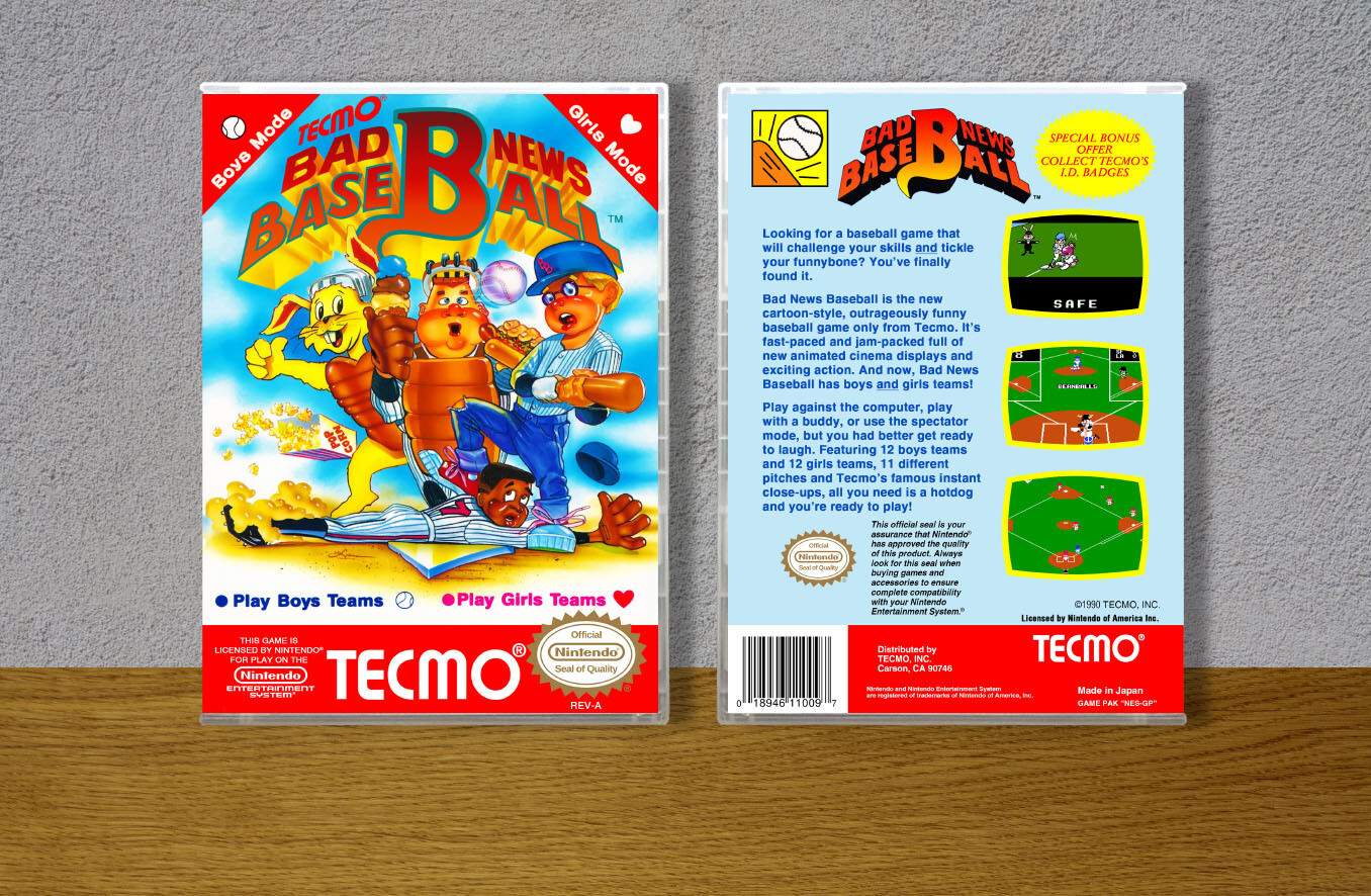 Bad News Baseball, Case Color: CLEAR (Transparent)