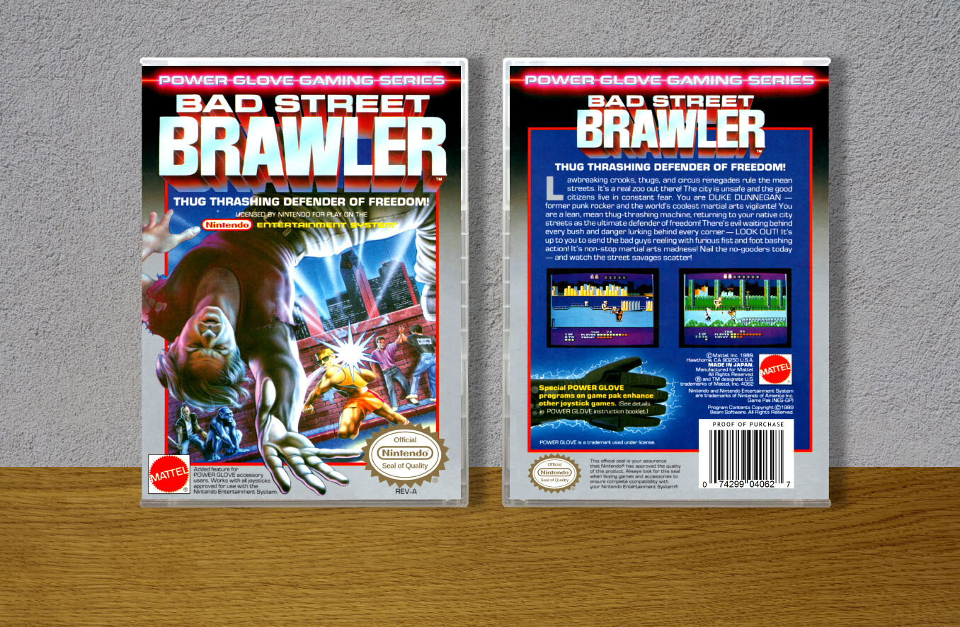 Bad Street Brawler, Case Color: CLEAR (Transparent)