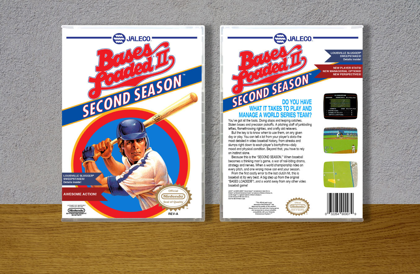 Bases Loaded II, Case Color: CLEAR (Transparent)