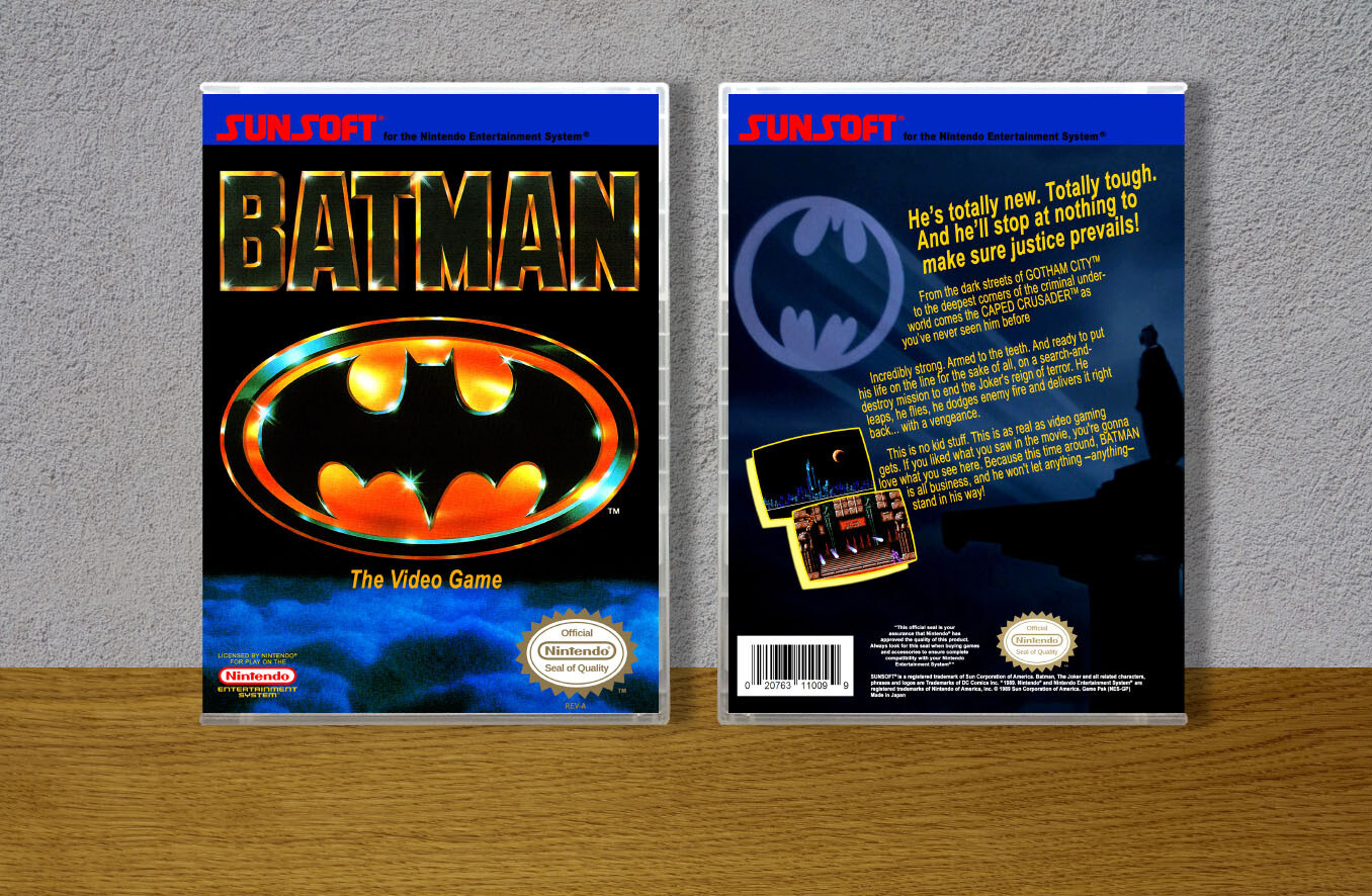 Batman, Case Color: CLEAR (Transparent)