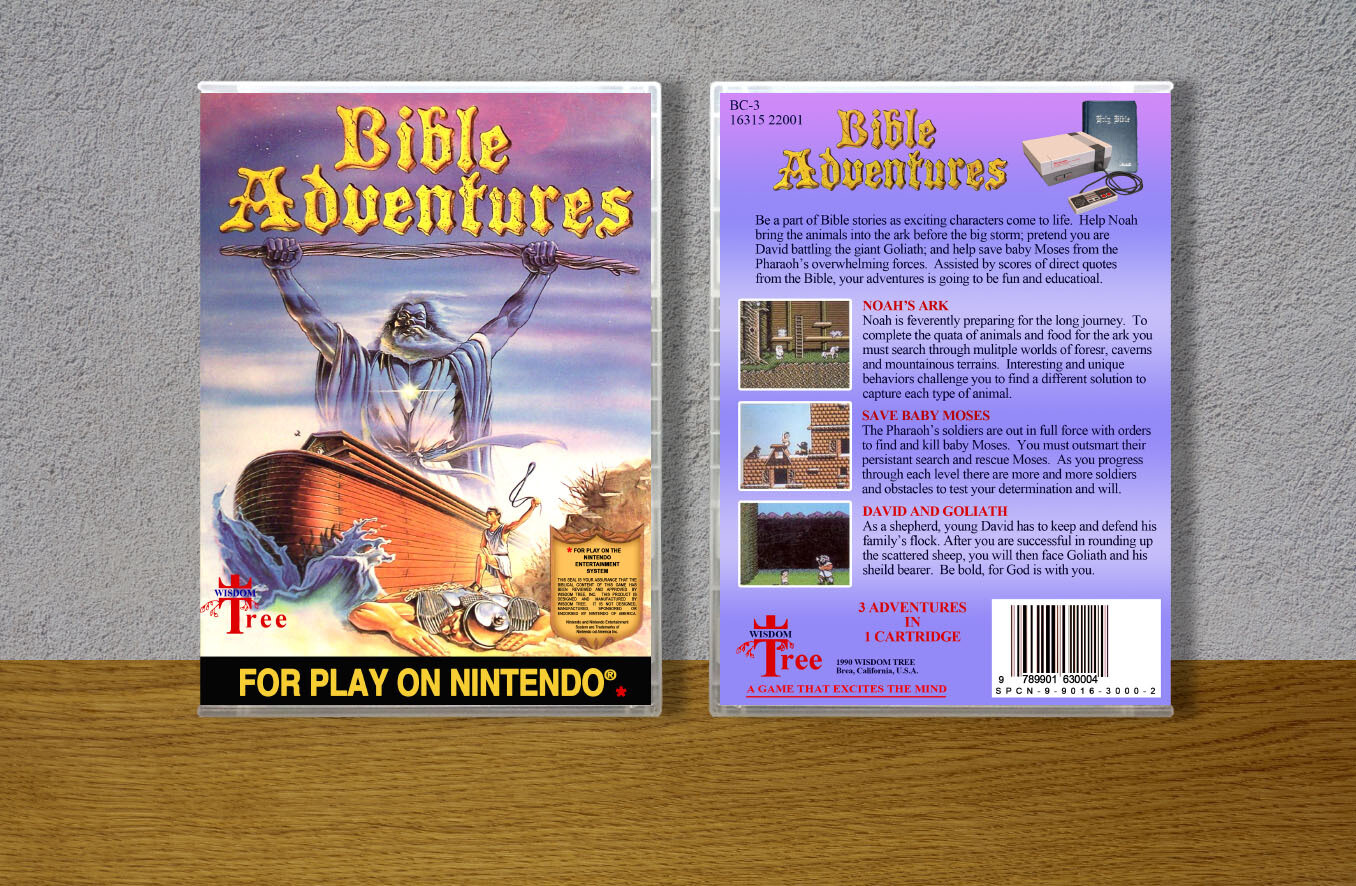 Bible Adventures, Case Color: CLEAR (Transparent)