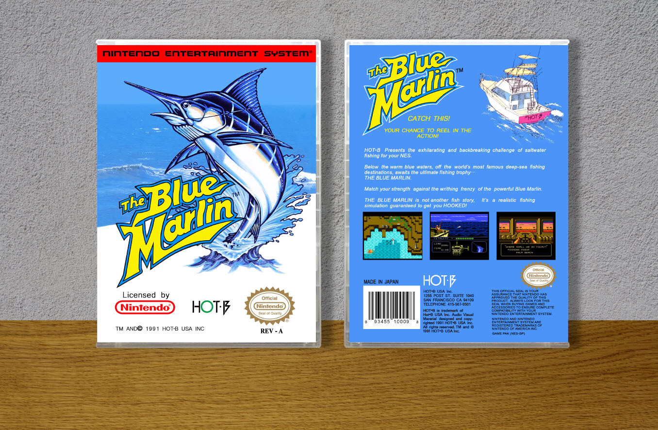 Blue Marlin, The, Case Color: CLEAR (Transparent)