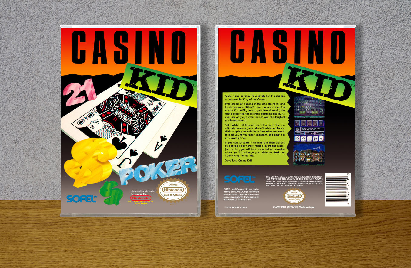 Casino Kid, Case Color: CLEAR (Transparent)