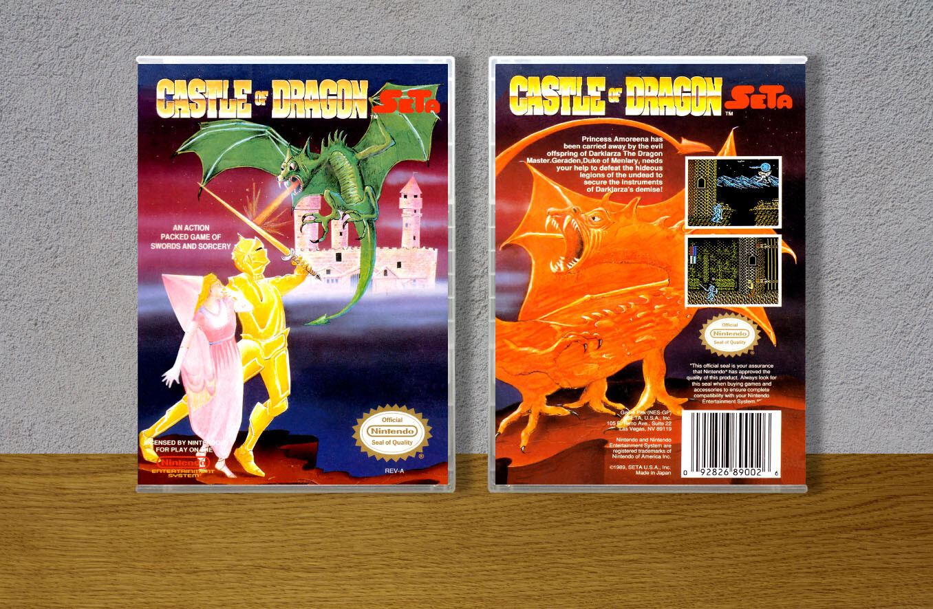 Castle of Dragon, Case Color: CLEAR (Transparent)