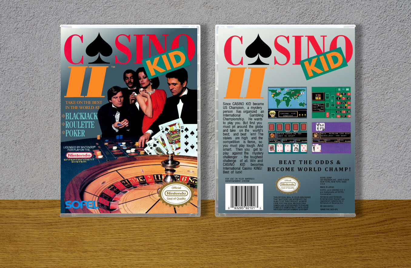 Casino Kid II, Case Color: CLEAR (Transparent)