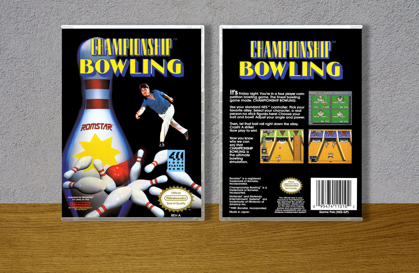 Championship Bowling, Case Color: CLEAR (Transparent)