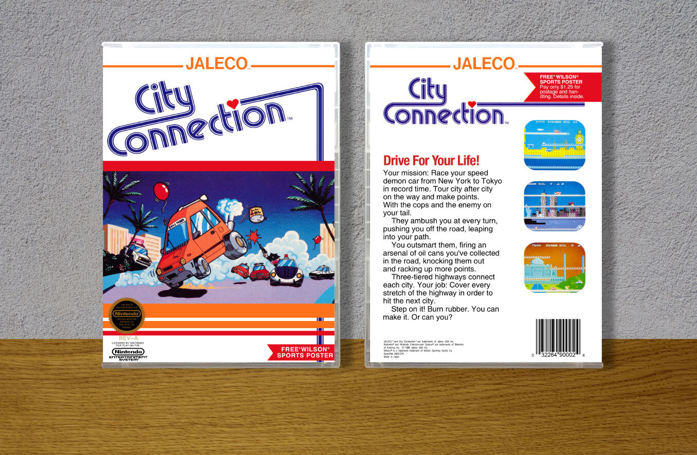 City Connection, Case Color: CLEAR (Transparent)