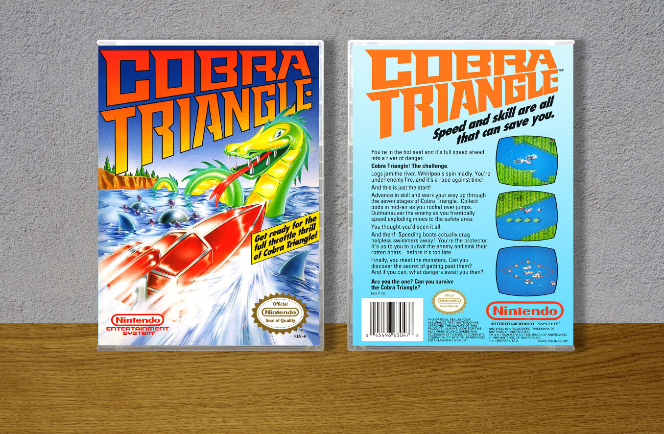 Cobra Triangle, Case Color: CLEAR (Transparent)