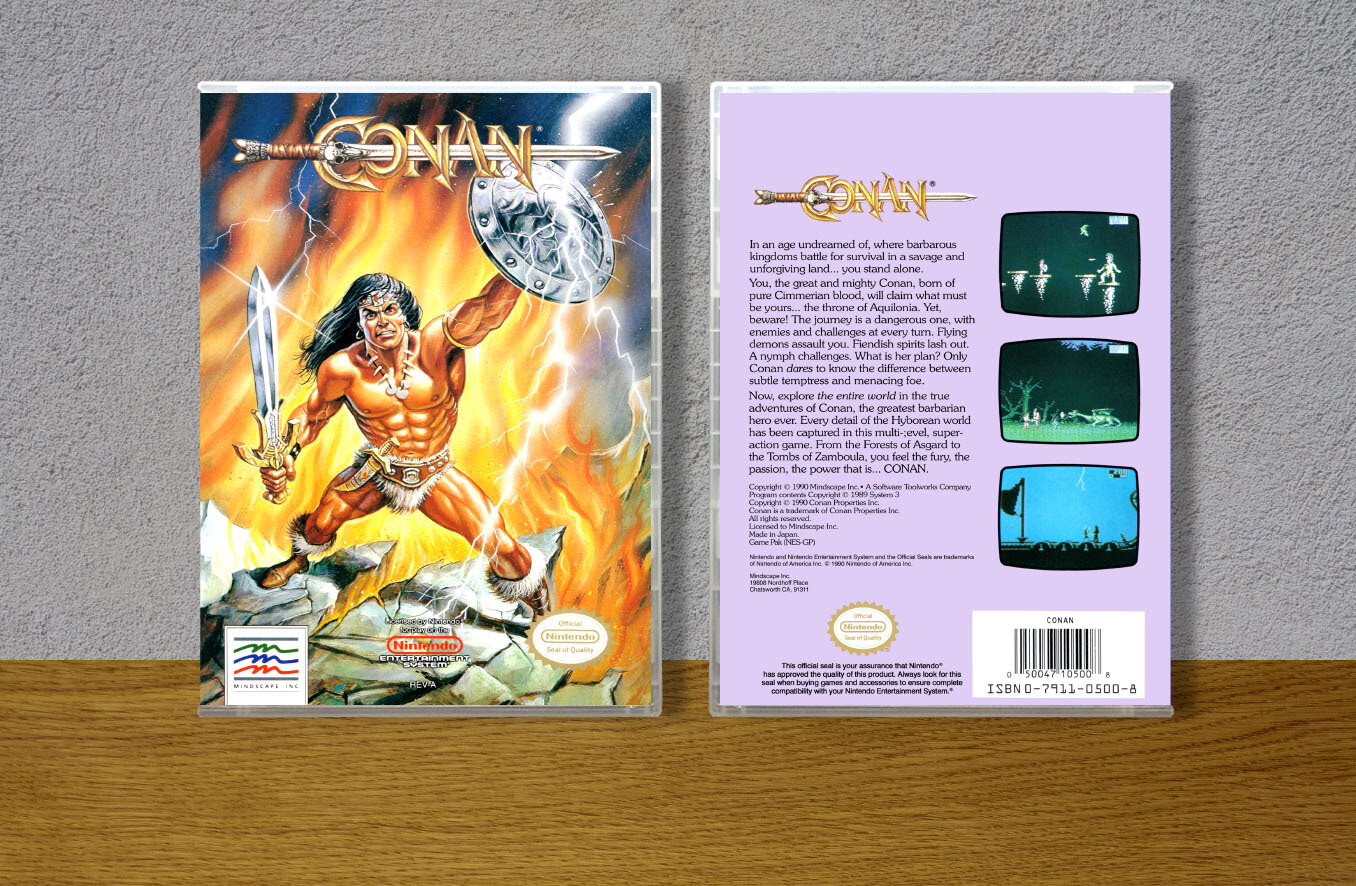 Conan, Case Color: CLEAR (Transparent)