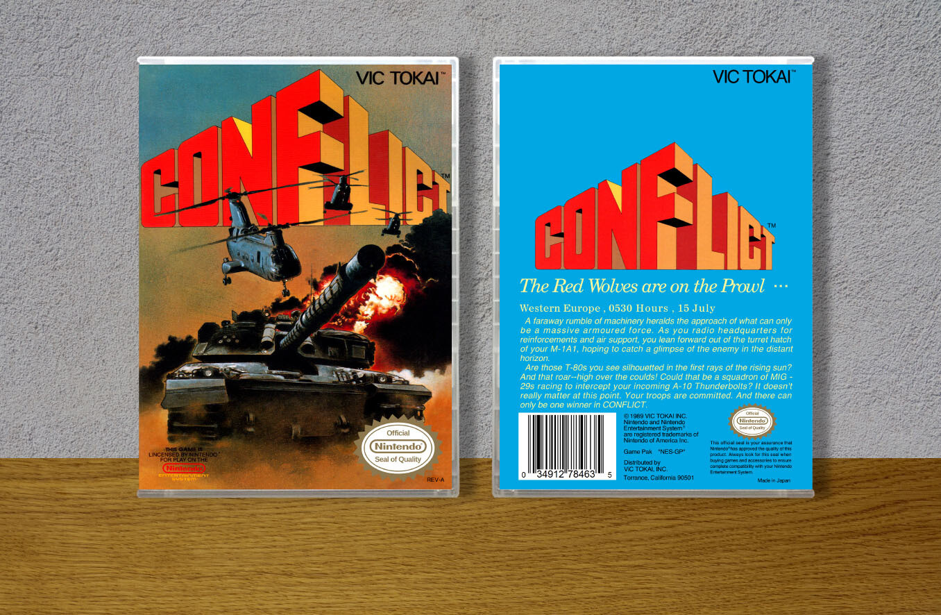 Conflict, Case Color: CLEAR (Transparent)