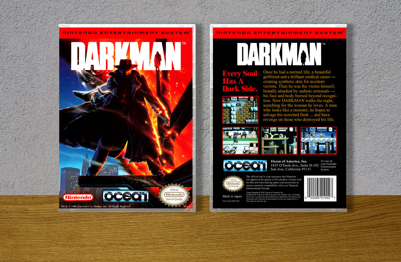 Darkman, Case Color: CLEAR (Transparent)