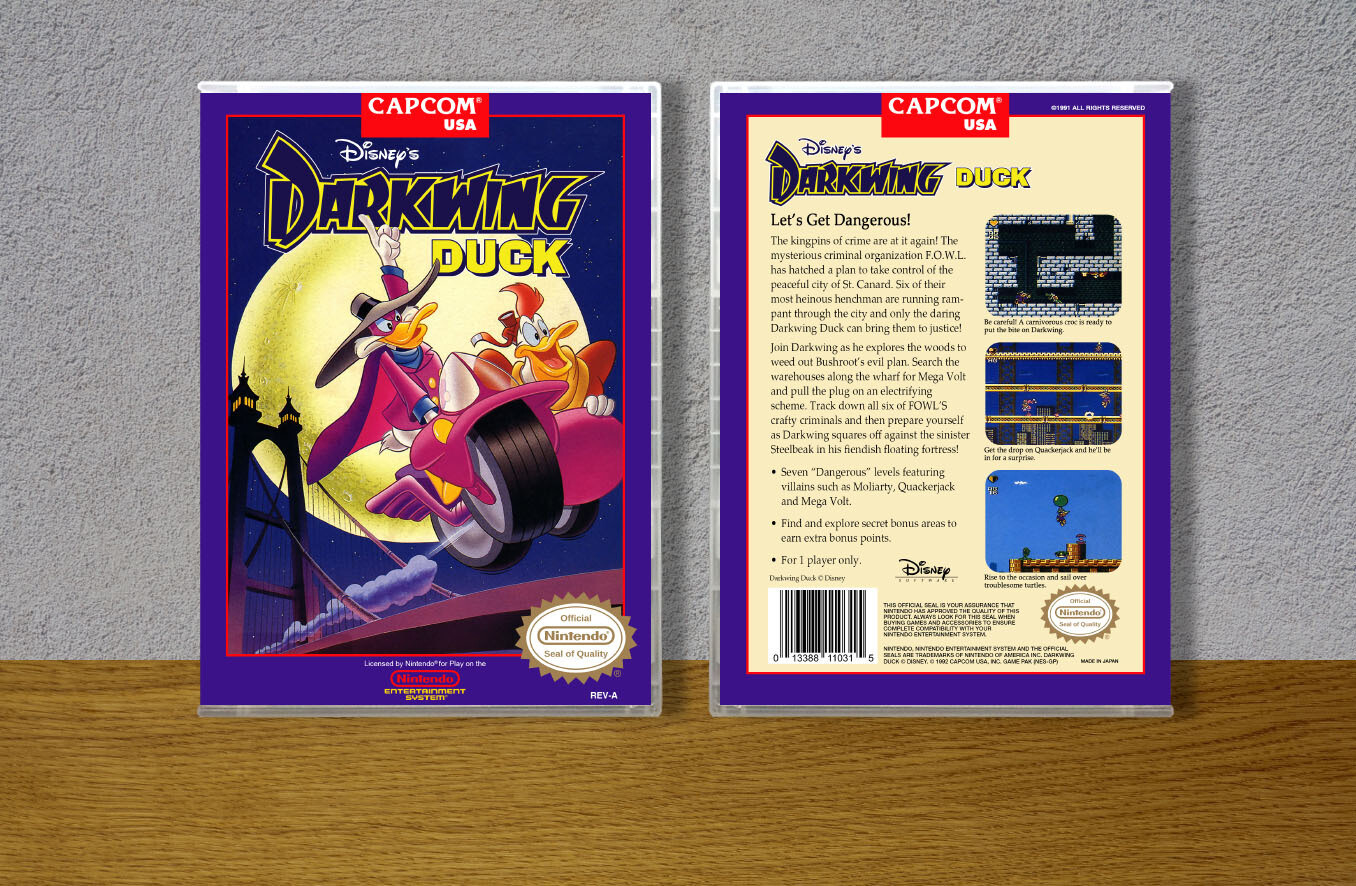 Darkwing Duck, Case Color: CLEAR (Transparent)