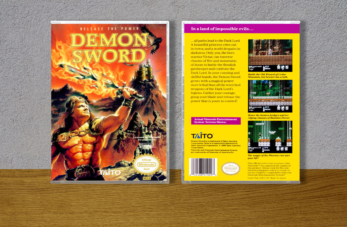 Demon Sword, Case Color: CLEAR (Transparent)