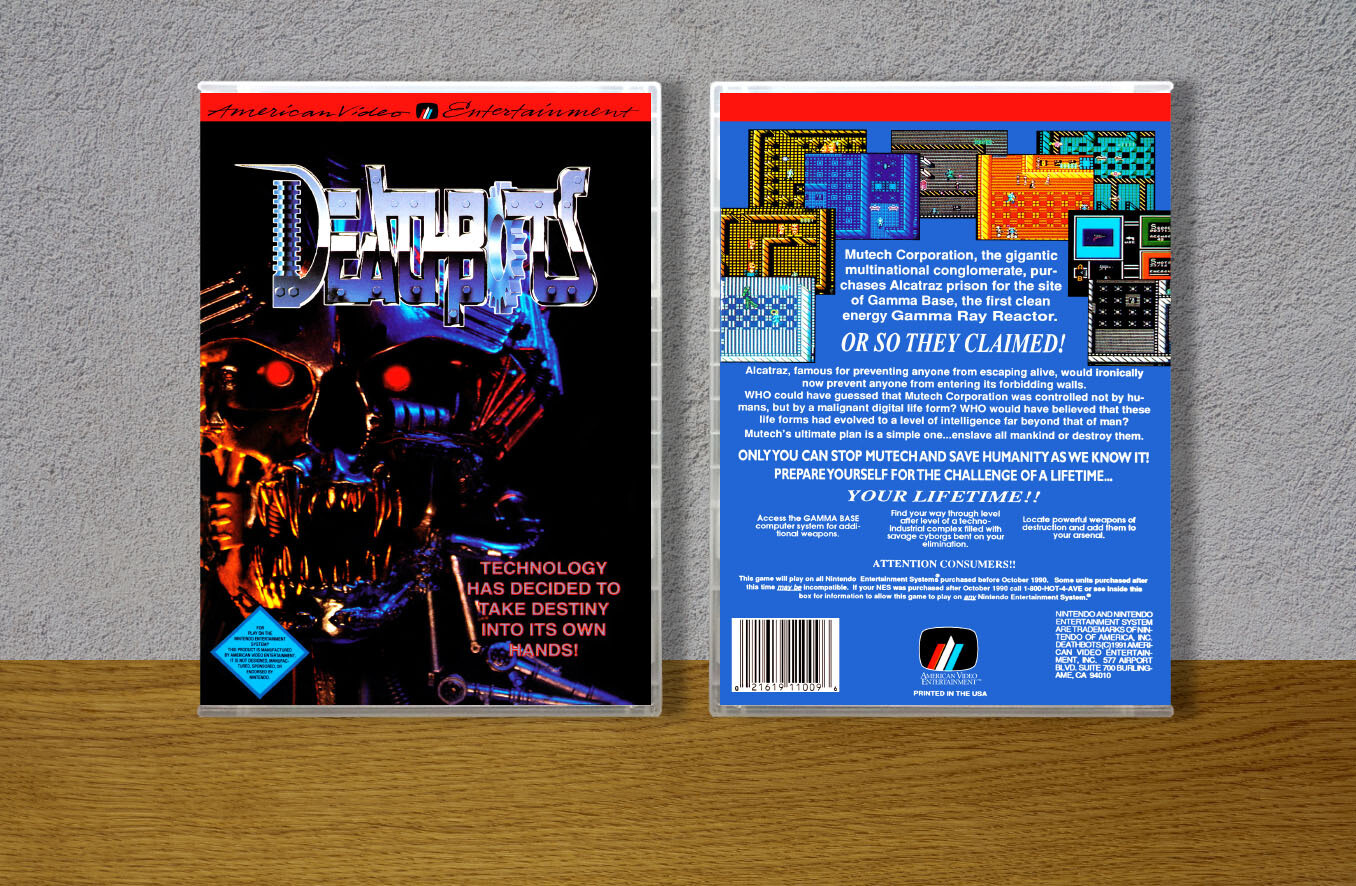 Deathbots, Case Color: CLEAR (Transparent)