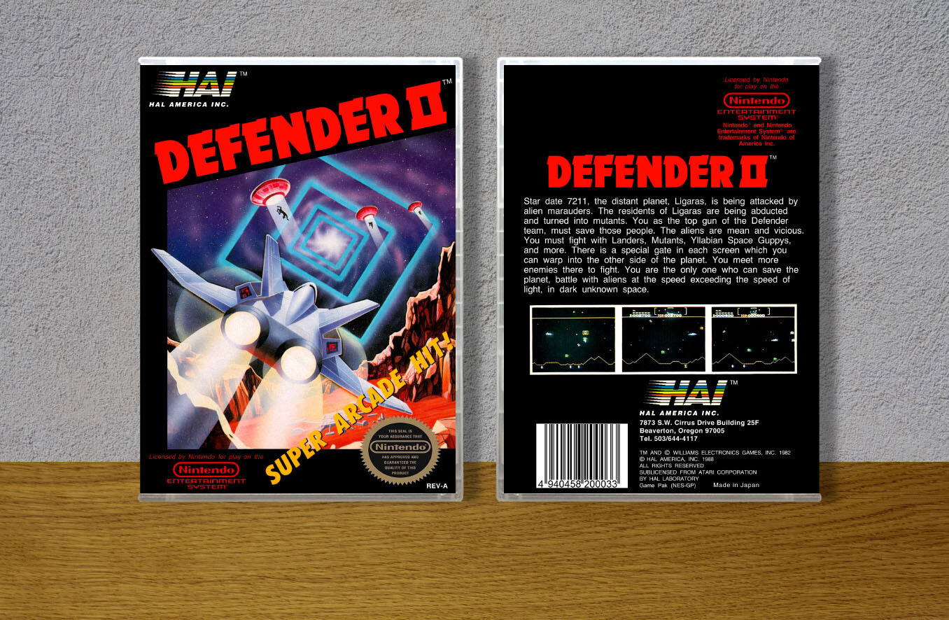 Defender II, Case Color: CLEAR (Transparent)