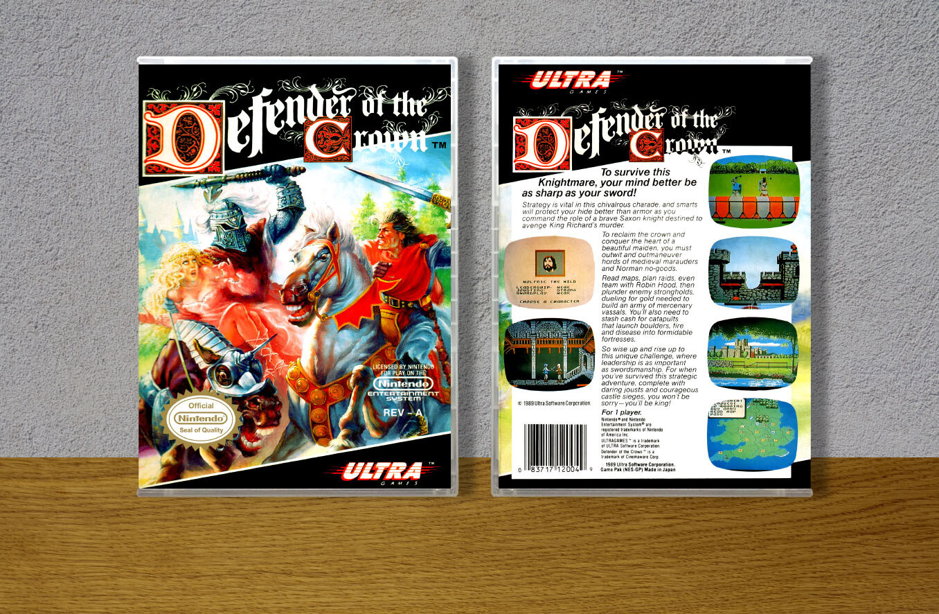 Defenders of the Crown, Case Color: CLEAR (Transparent)