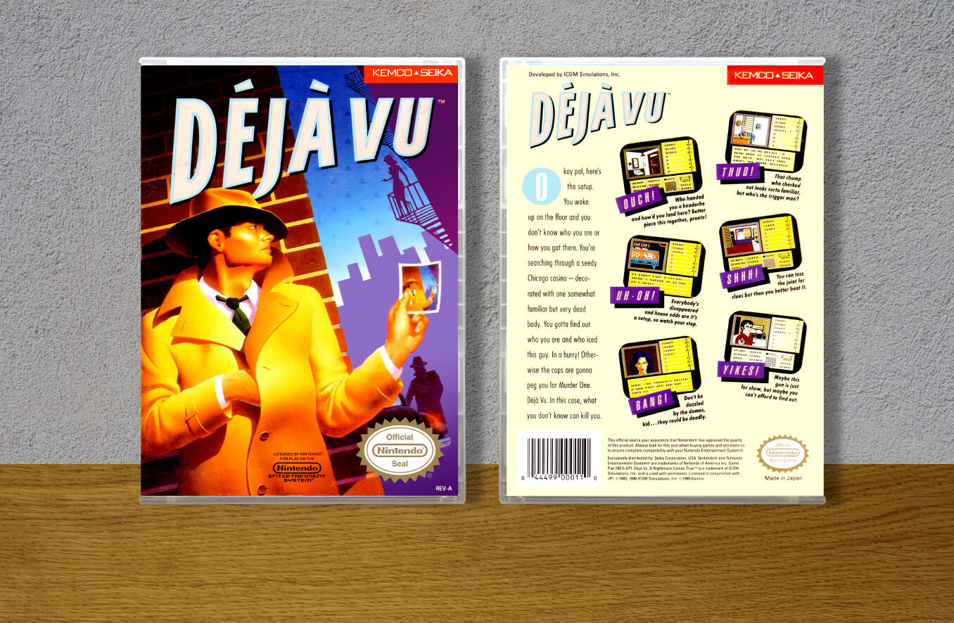 Deja Vu, Case Color: CLEAR (Transparent)