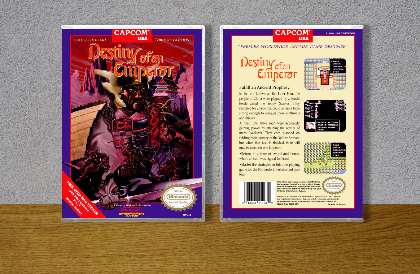 Destiny of an Emperor, Case Color: CLEAR (Transparent)