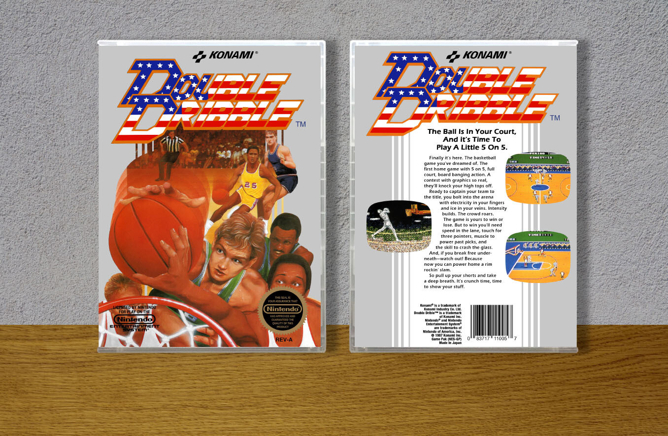 Double Dribble, Case Color: CLEAR (Transparent)