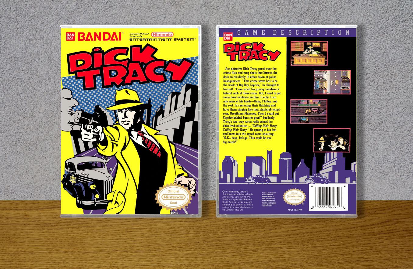 Dick Tracy, Case Color: CLEAR (Transparent)