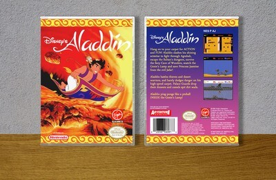 Disney&#39;s Aladdin, Case Color: CLEAR (Transparent)