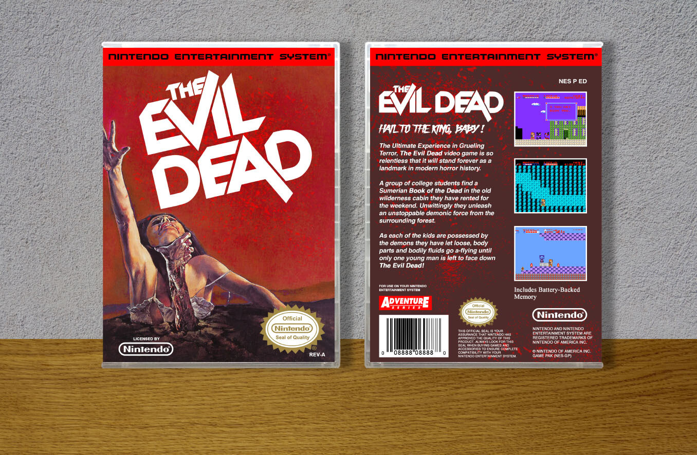 Evil Dead, The, Case Color: CLEAR (Transparent)