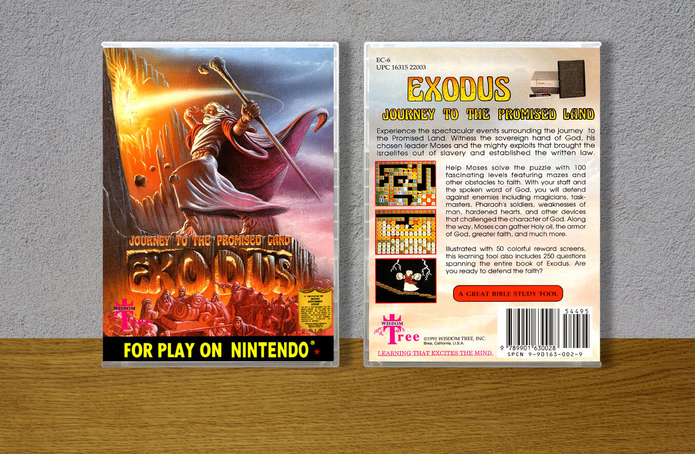Exodus: Journey to the Promised Land, Case Color: CLEAR (Transparent)
