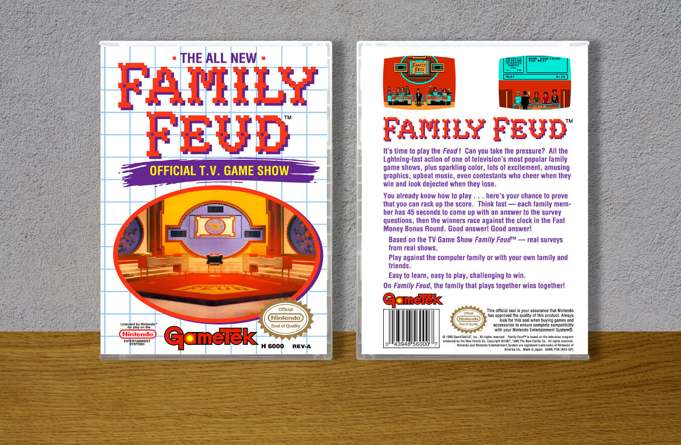 Family Feud, Case Color: CLEAR (Transparent)