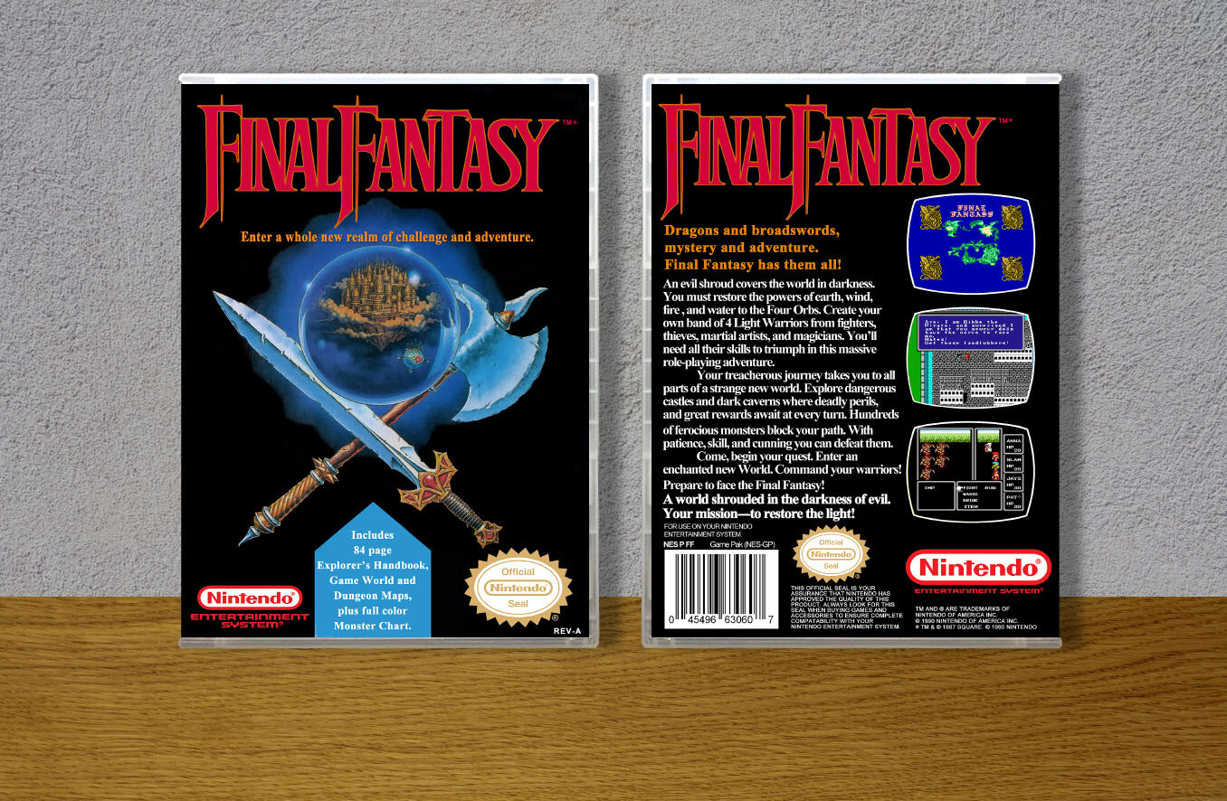 Final Fantasy, Case Color: CLEAR (Transparent)