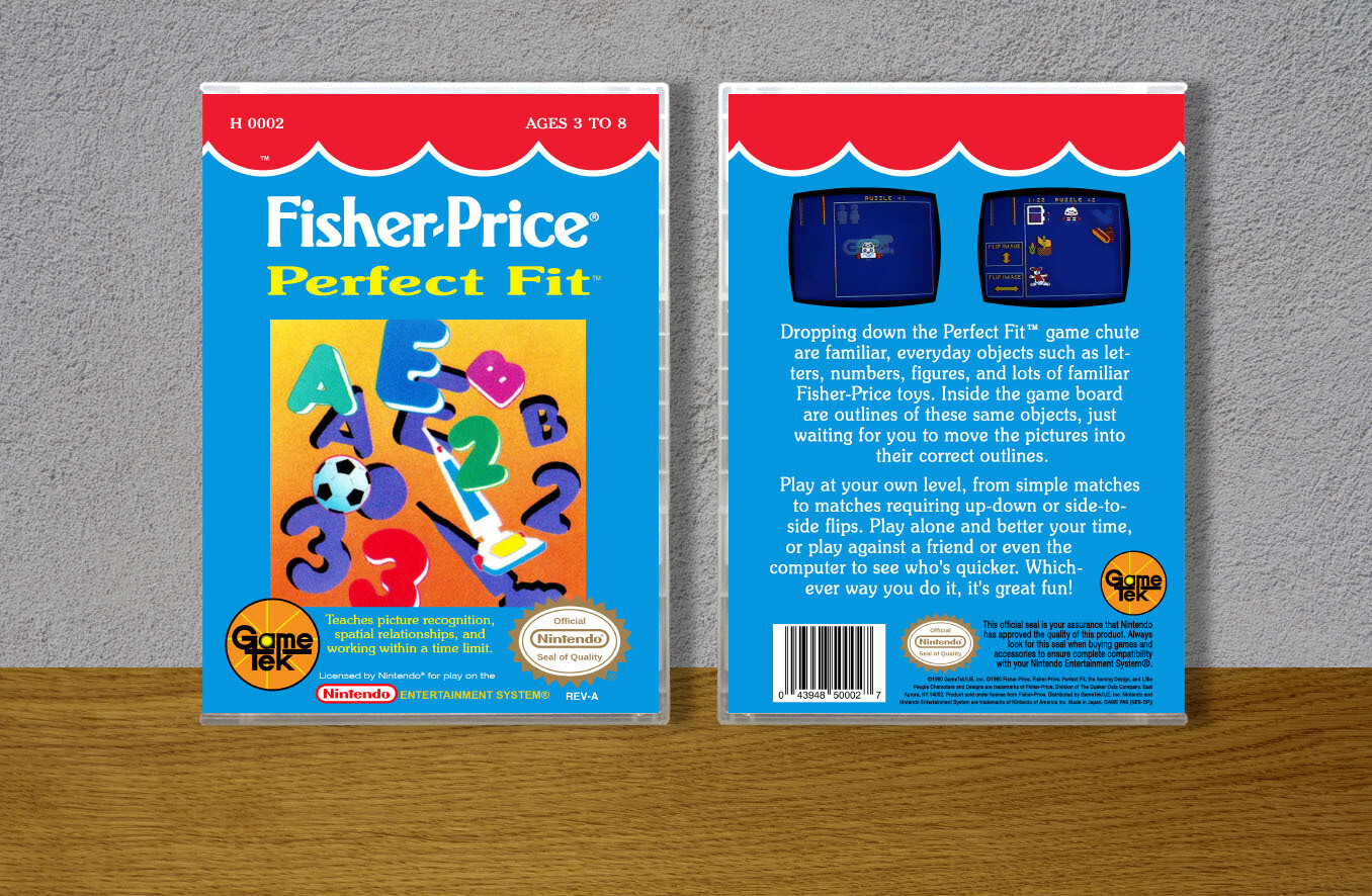 Fisher-Price: Perfect Fit, Case Color: CLEAR (Transparent)