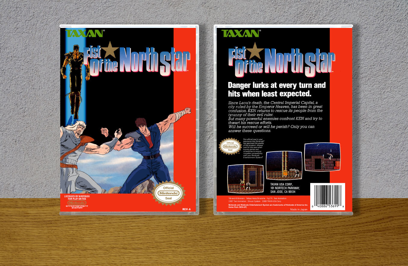 Fist of the North Star, Case Color: CLEAR (Transparent)