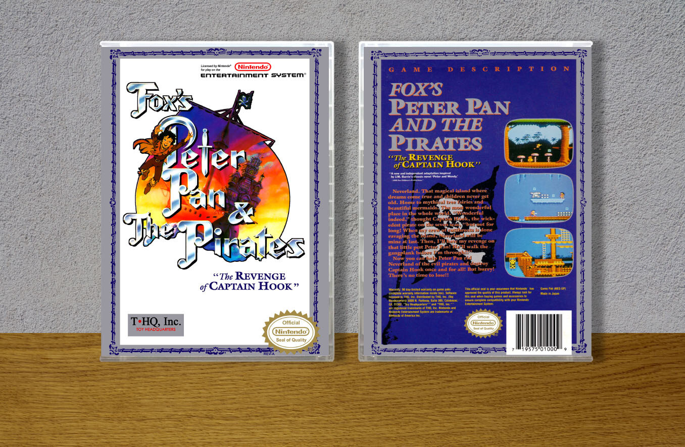 Fox&#39;s Peter Pan and the Pirates, Case Color: CLEAR (Transparent)