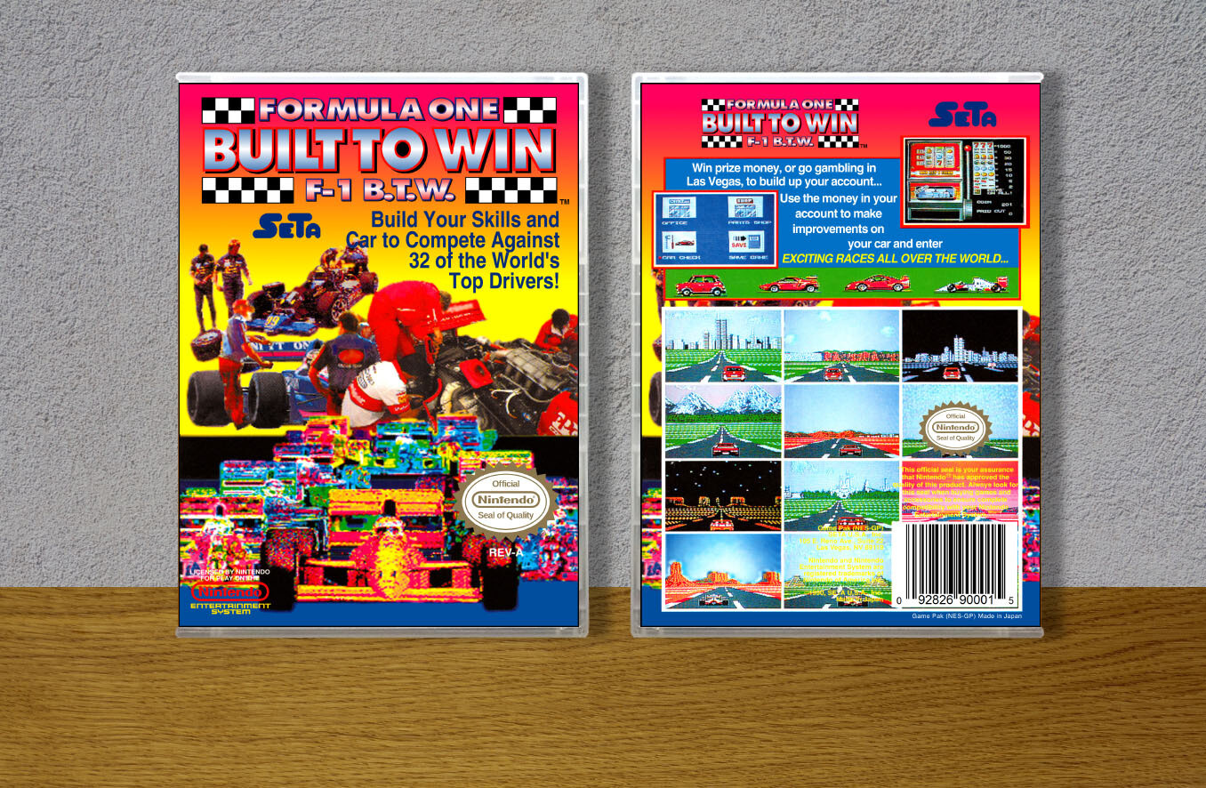 Formula One: Built to Win, Case Color: CLEAR (Transparent)
