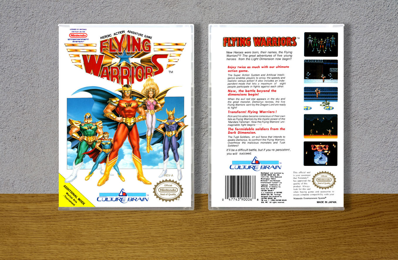 Flying Warriors, Case Color: CLEAR (Transparent)