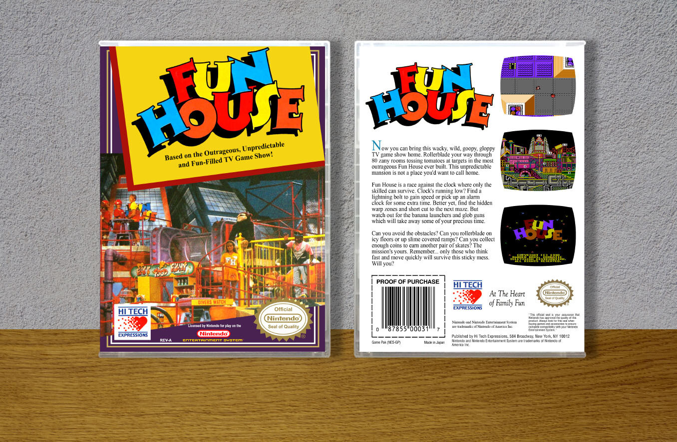 Fun House, Case Color: CLEAR (Transparent)