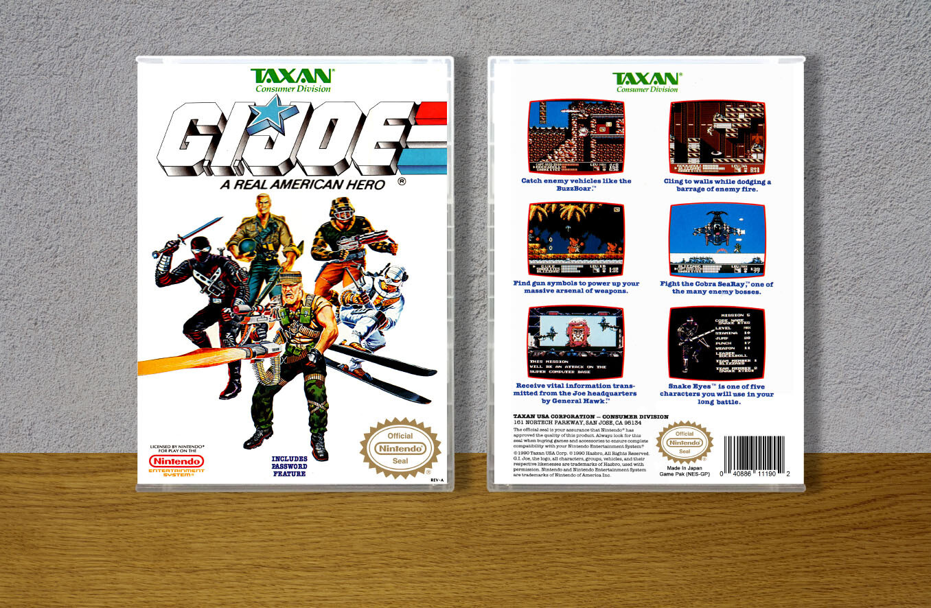 G.I. Joe: A Real American Hero, Case Color: CLEAR (Transparent)