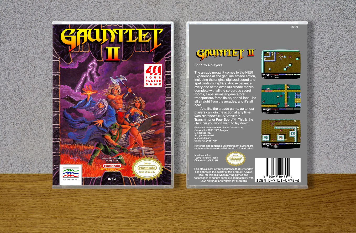 Gauntlet II, Case Color: CLEAR (Transparent)