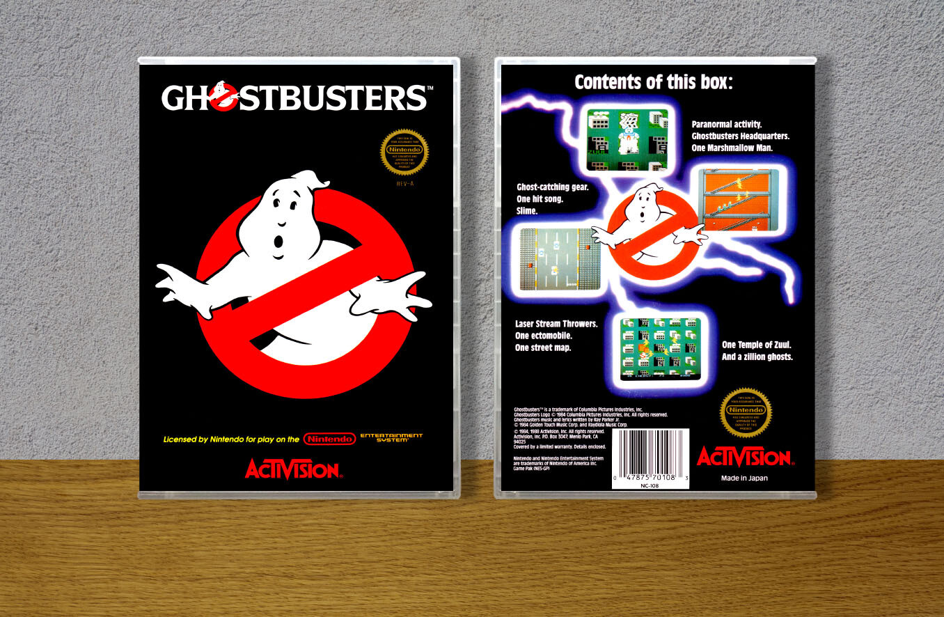 Ghostbusters, Case Color: CLEAR (Transparent)