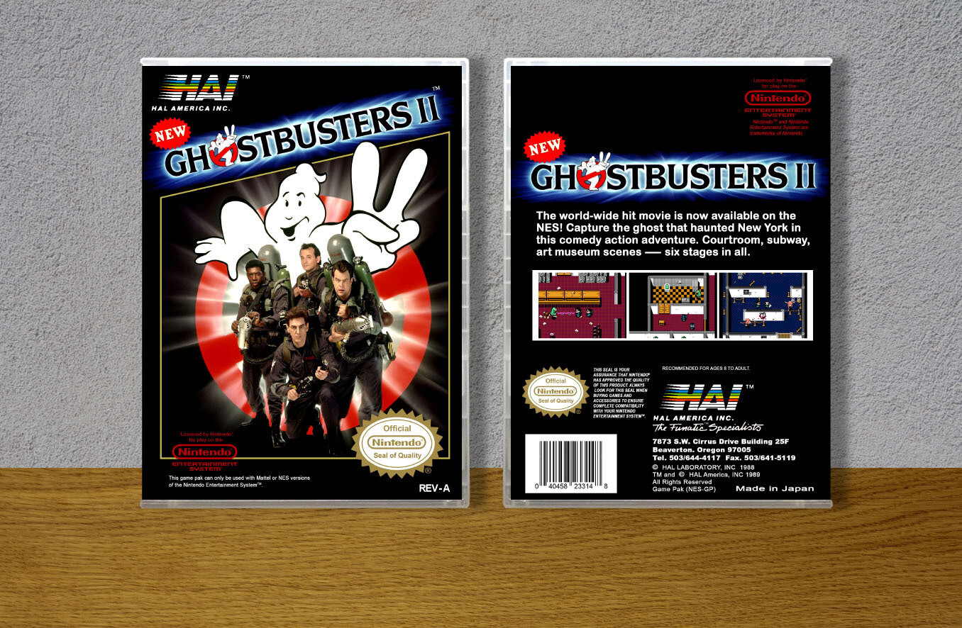 Ghostbusters II, New, Case Color: CLEAR (Transparent)