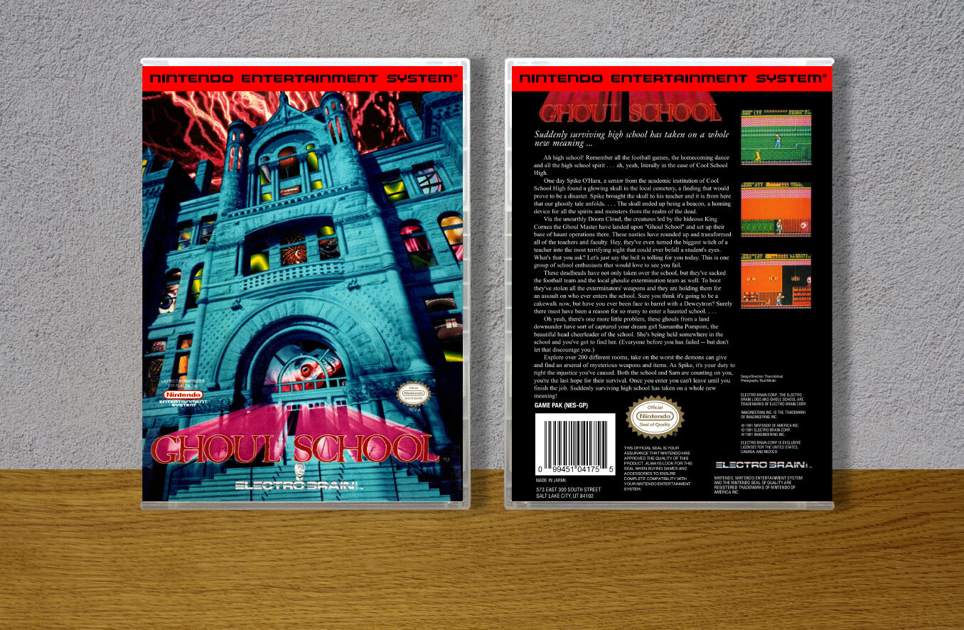 Ghoul School, Case Color: CLEAR (Transparent)