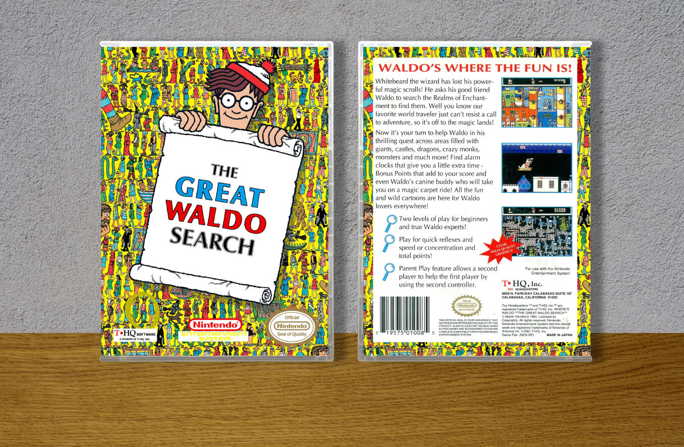Great Waldo Search, The, Case Color: CLEAR (Transparent)