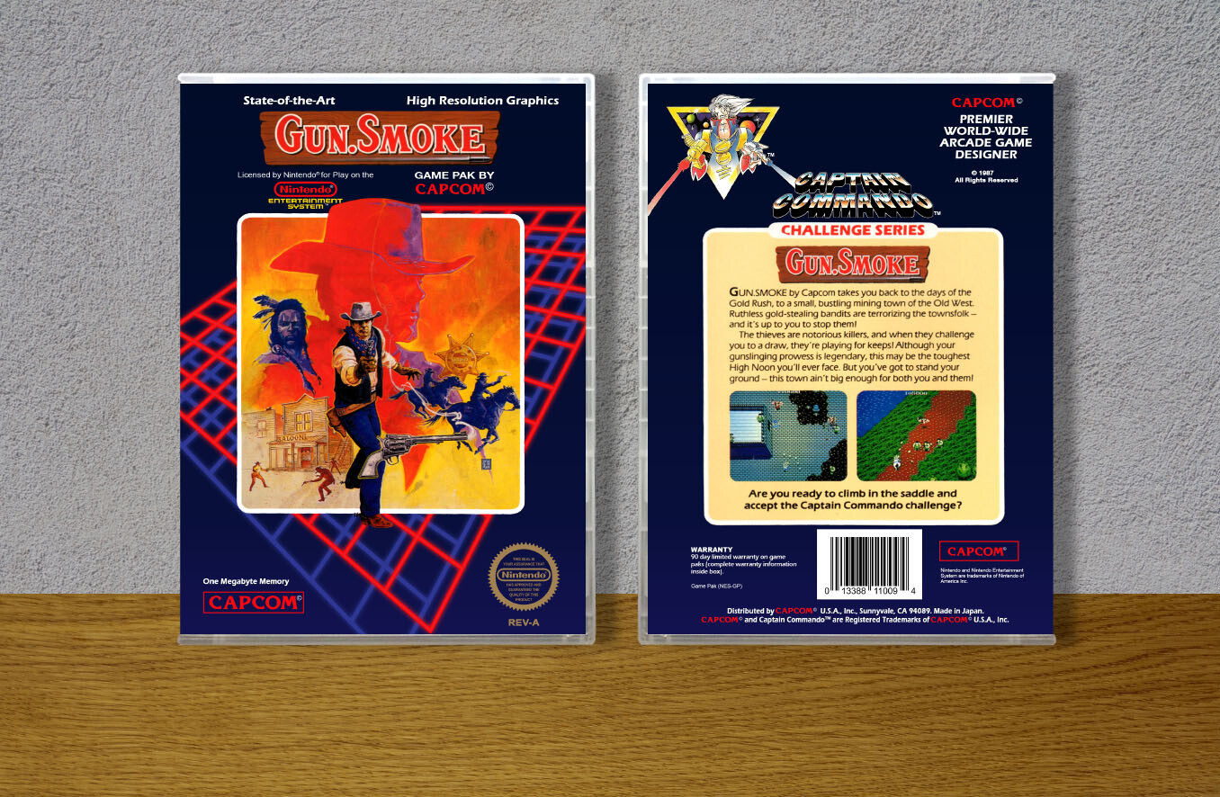 Gun.Smoke (Saloon Version), Case Color: CLEAR (Transparent)