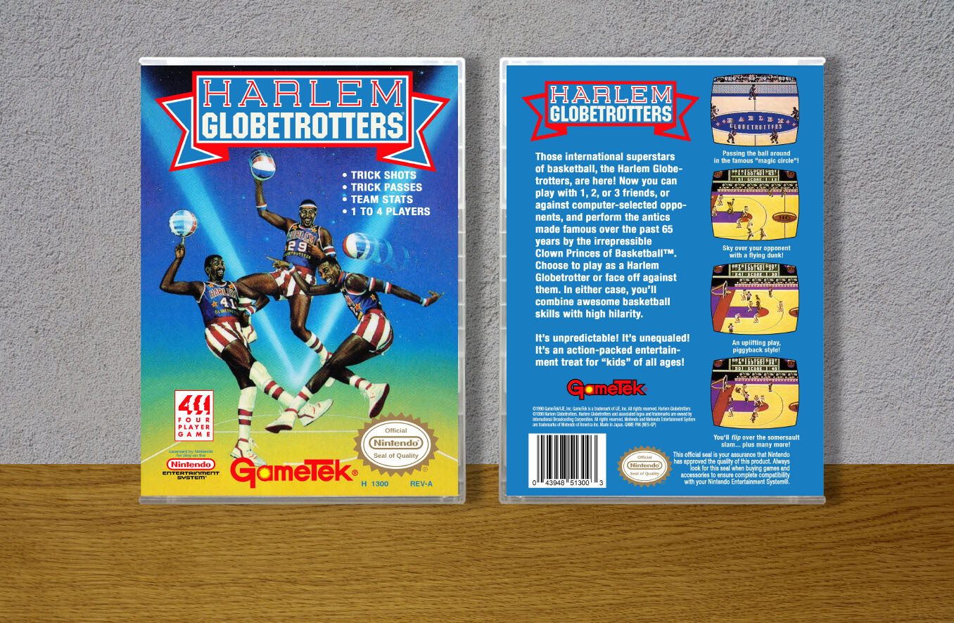 Harlem Globetrotters, Case Color: CLEAR (Transparent)