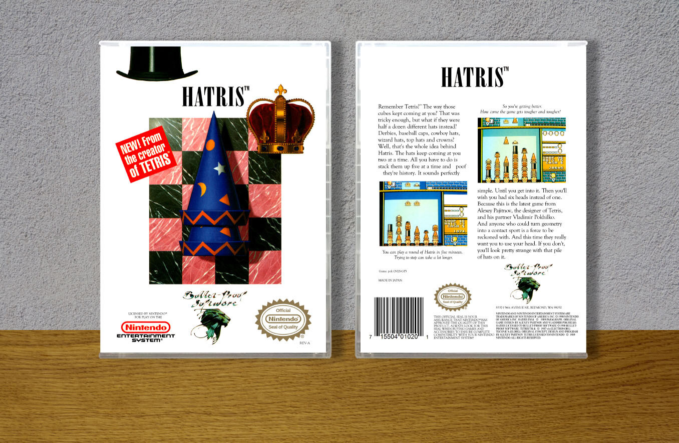 Hatris, Case Color: CLEAR (Transparent)