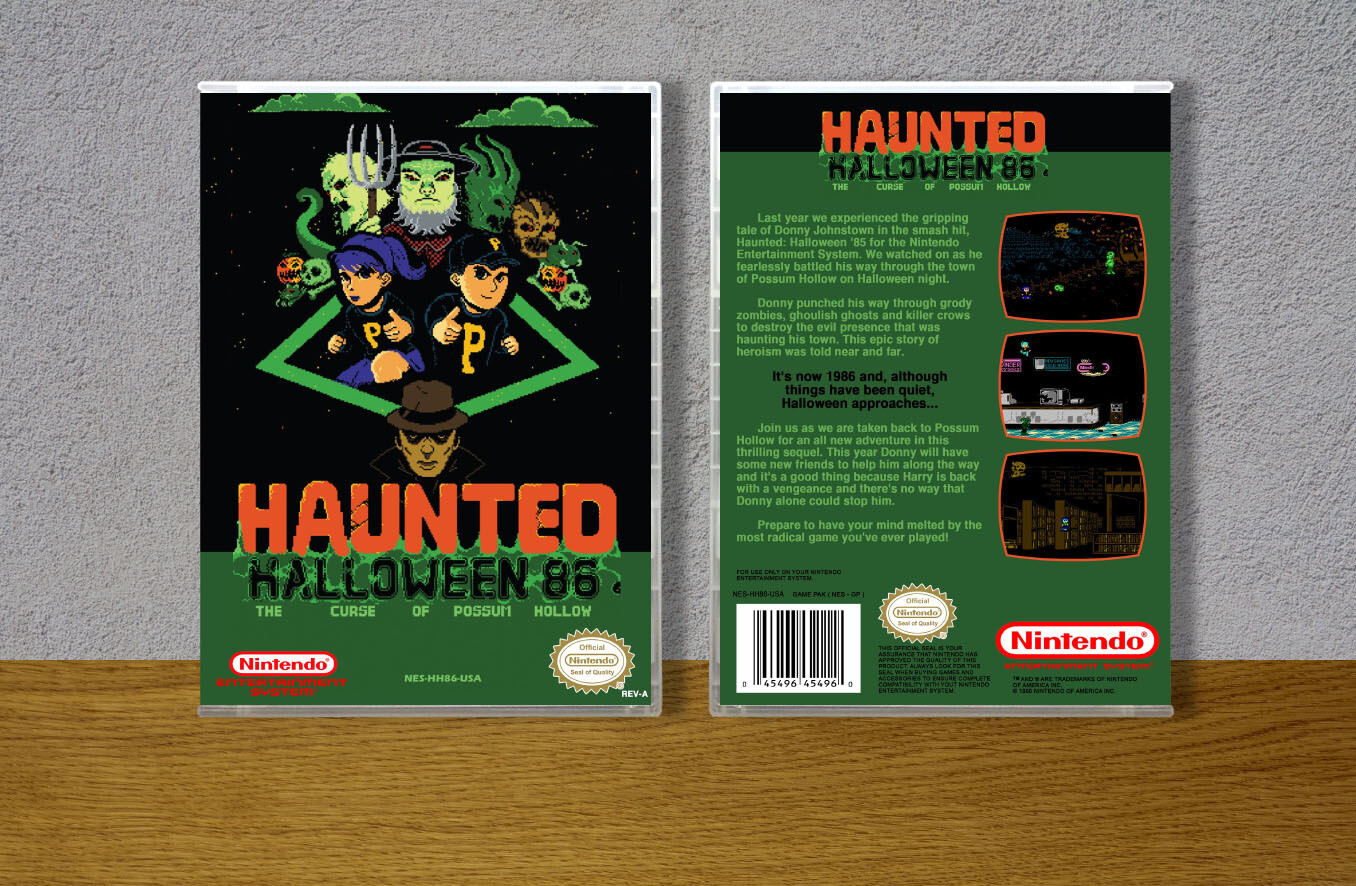 Haunted Halloween '86, Case Color: CLEAR (Transparent)