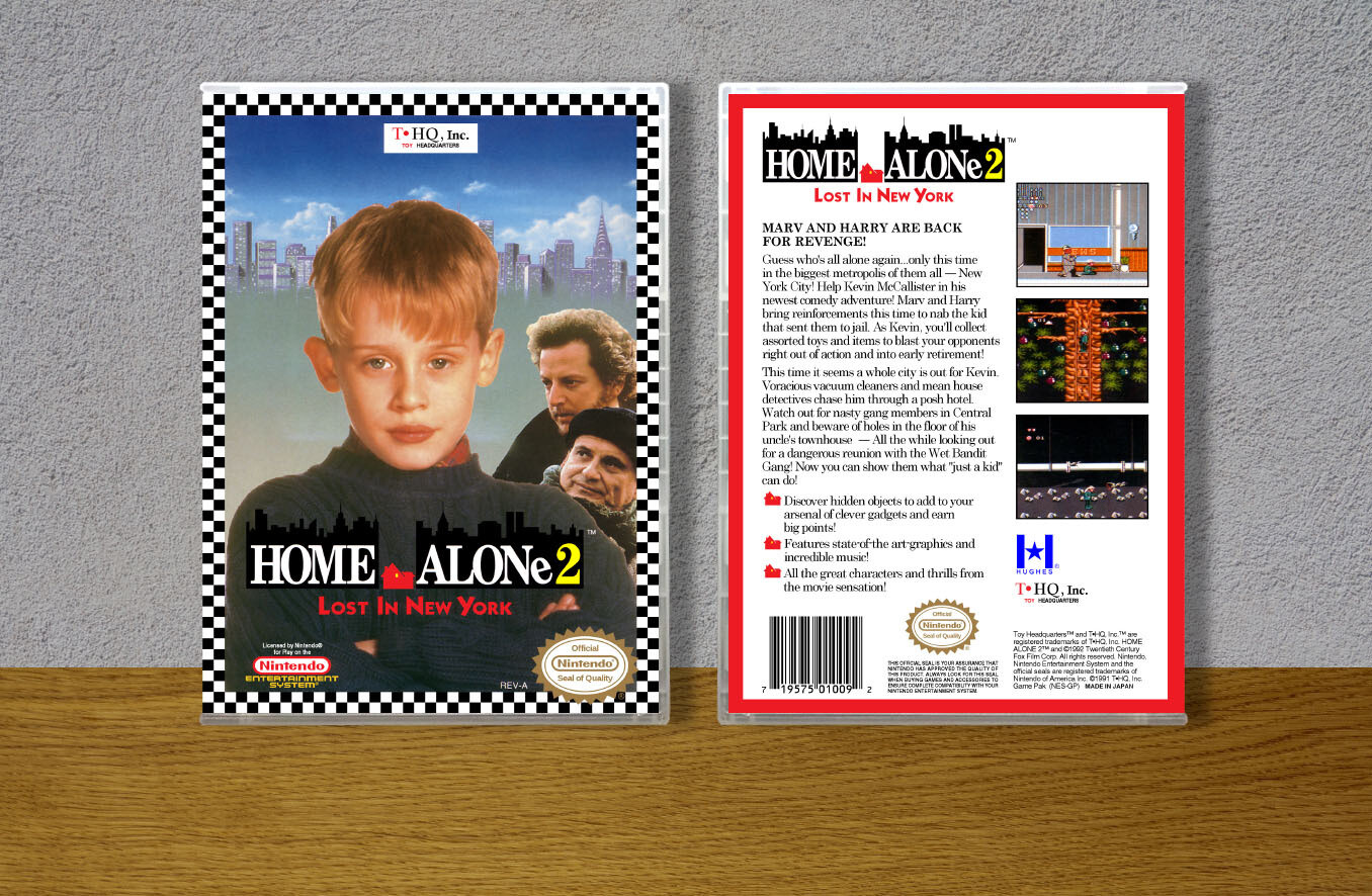 Home Alone 2: Lost in New York, Case Color: CLEAR (Transparent)