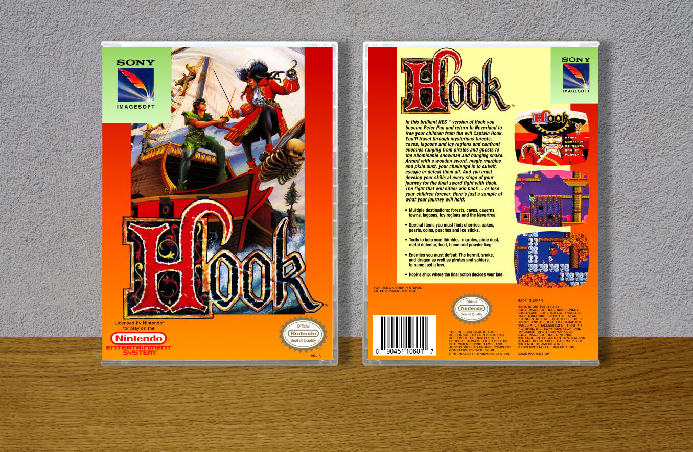 Hook, Case Color: CLEAR (Transparent)