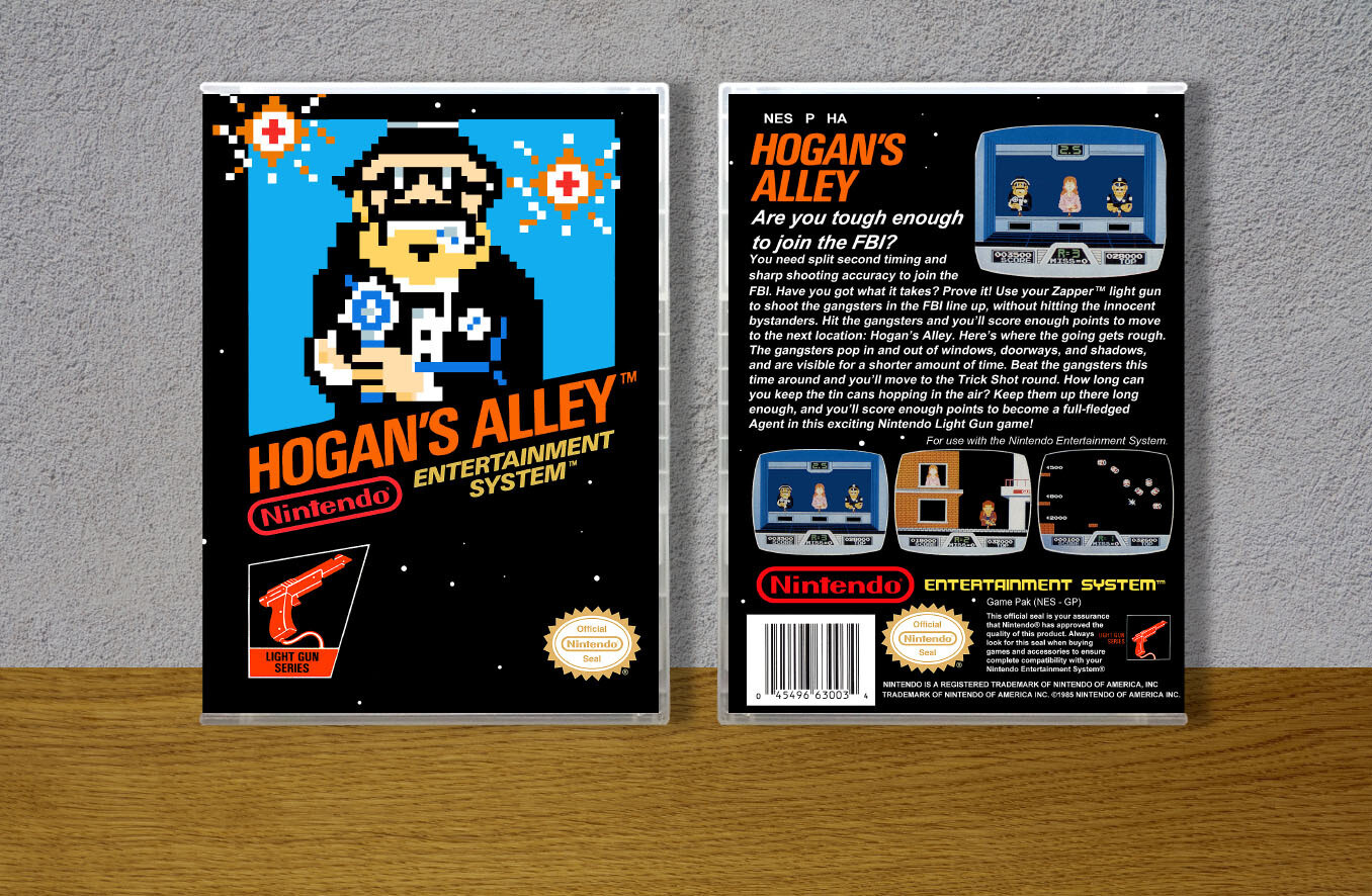 Hogan's Alley, Case Color: CLEAR (Transparent)